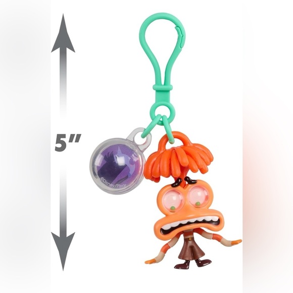 Inside Out 2 Fidget Figure Keychains - Anxiety - BNIB 😬 - Picture 2 of 5
